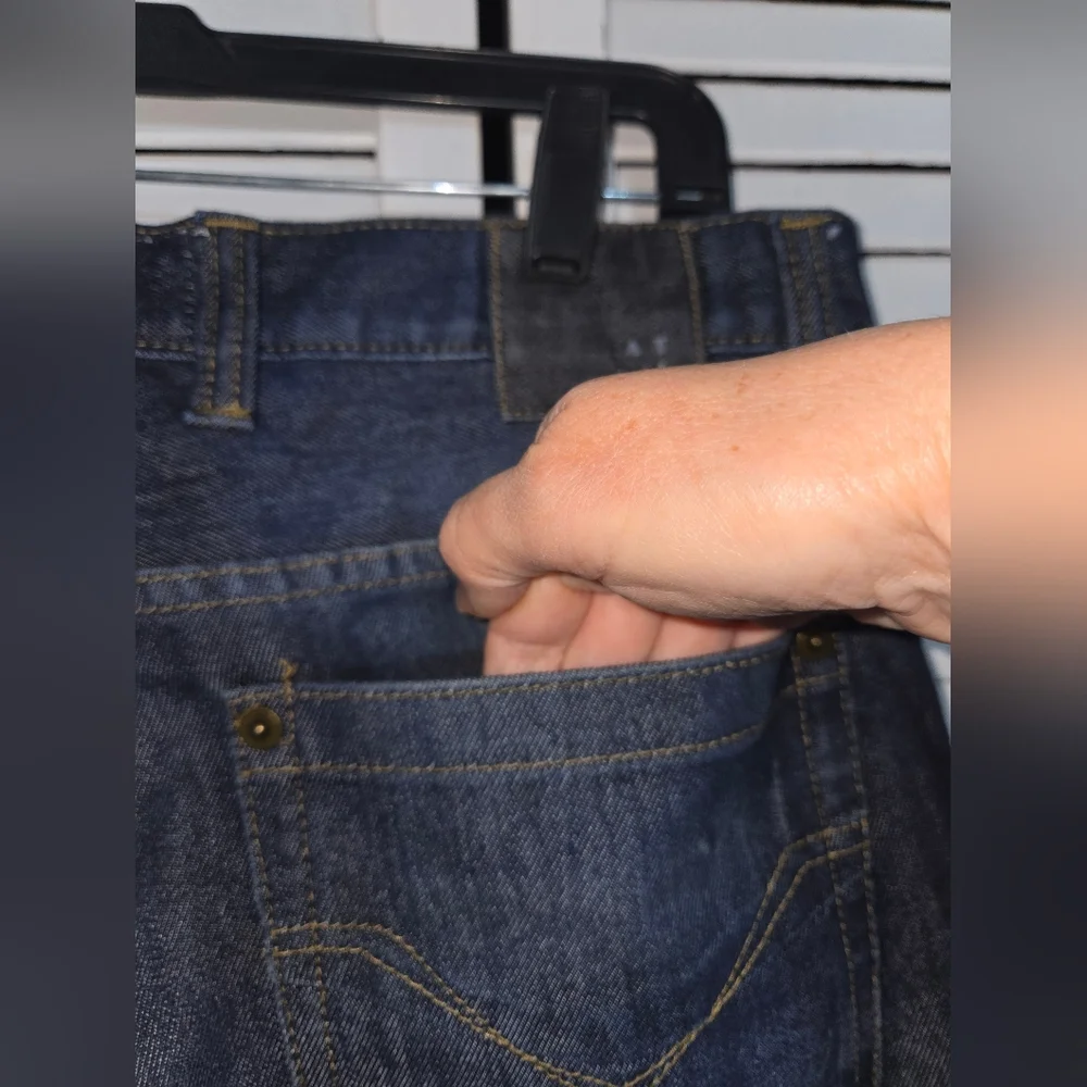 Alexander Julian Colours Men's 34 X 32 Blue Jeans